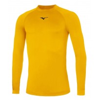 Mizuno Maglia Termica Intima Core Manica Lunga Giallo/Blu